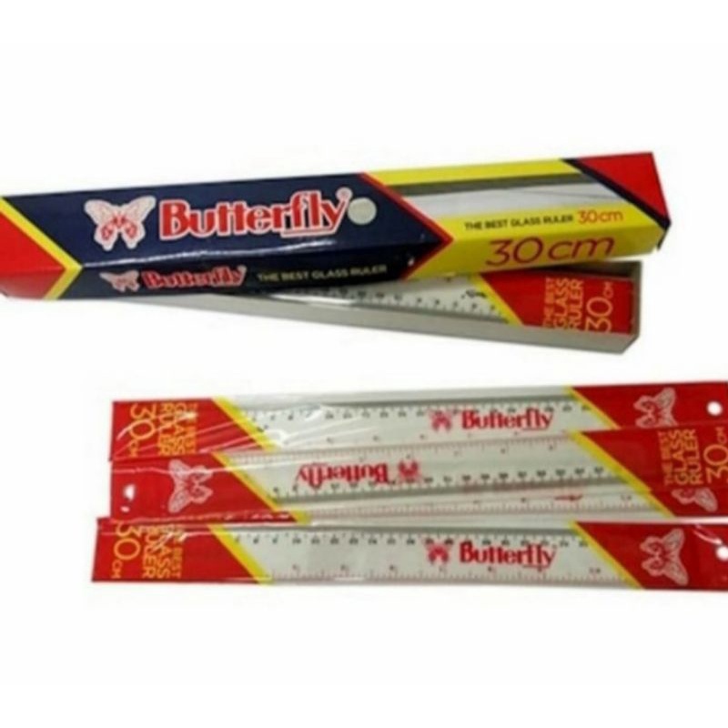 

penggaris Butterfly 30cm
