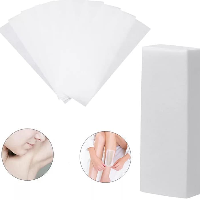 [10 Lembar ] Kertas Wax/ Wax Strip / Kain Wax / Waxing Strip