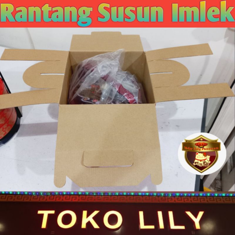 Rantang Susun Imlek / Rantang Sangjit Lamaran Seserahan / Rantang Susun CNY / Rantang Hampers Imlek / Rantang Event