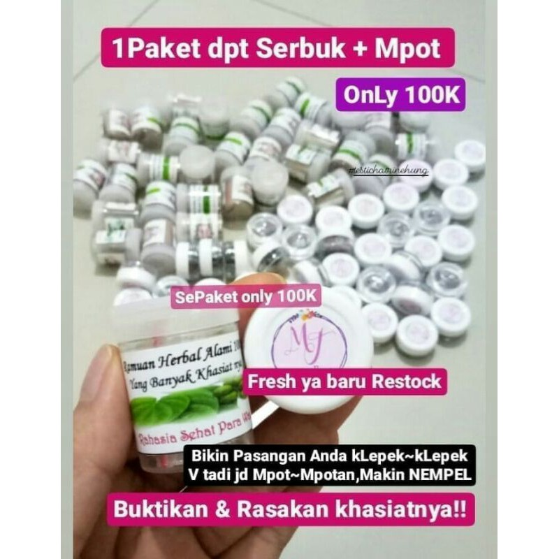 Mpot Ayam /Mpot Biang / Mpot Biang MJ + Serbuk Peraawan / Serbuk Perawaan Original