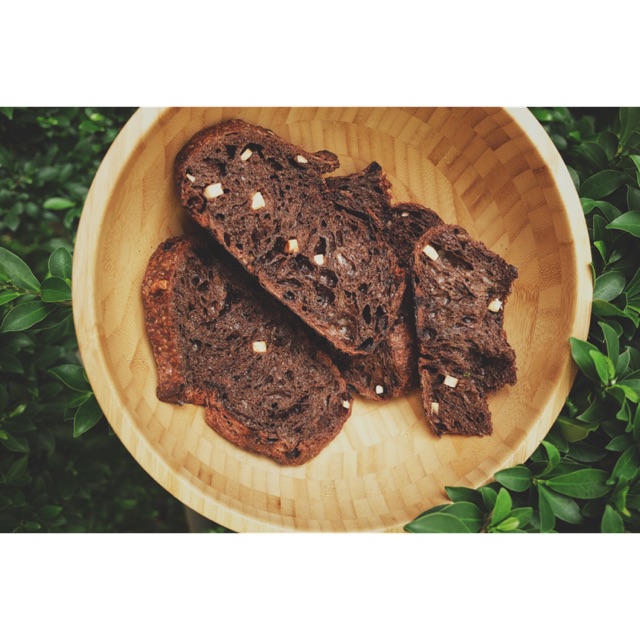 

Dark Chocolate Sourdough. Roti sourdough coklat