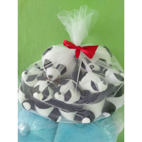 Boneka Beranak panda isi 7pcs ( 2 besar 5 kecil )