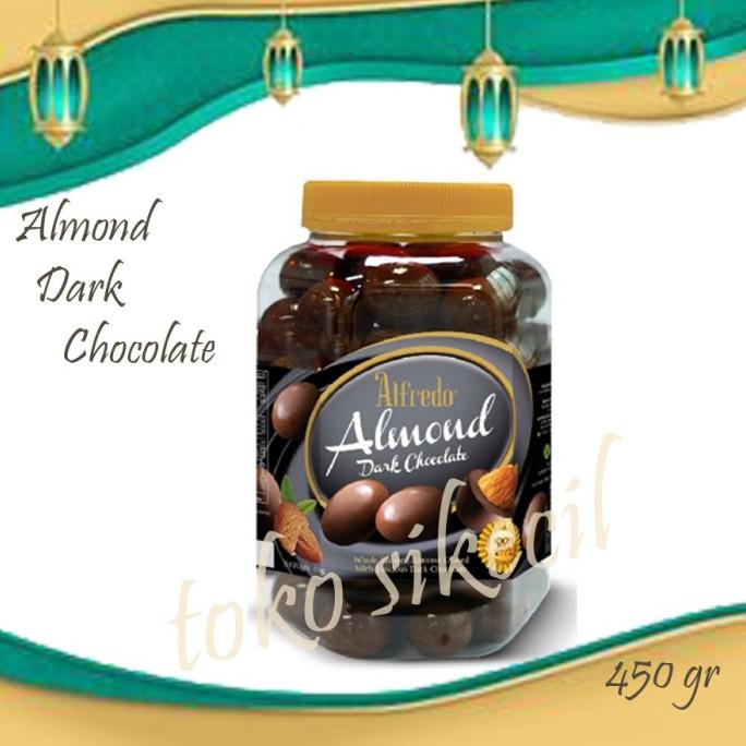 

Coklat Alfredo Jar 450 gram Cokelat Impor Almond Dark Milk Green Tea