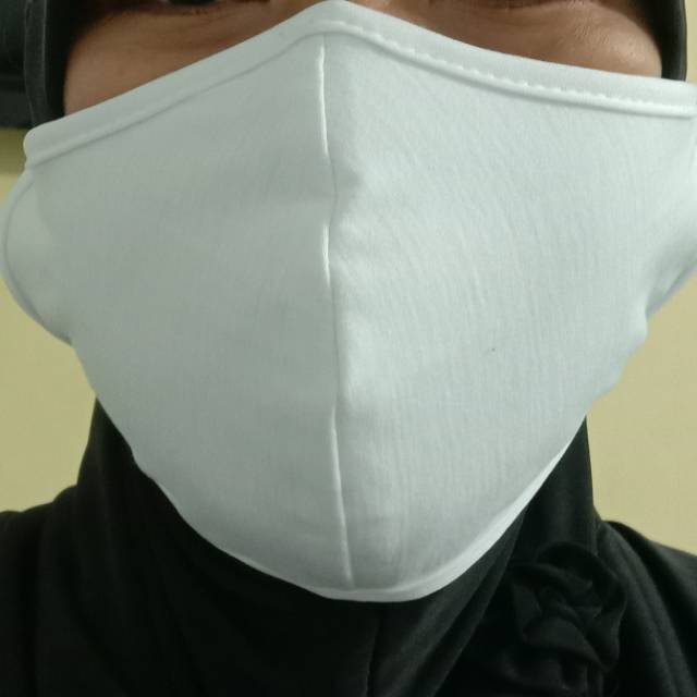 Masker kain kaos model scuba