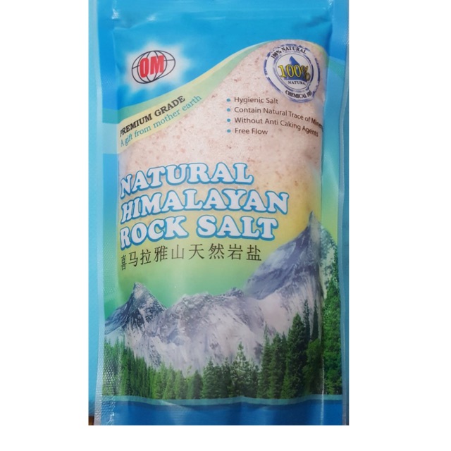 

Natural himalayan pink salt 500 gram