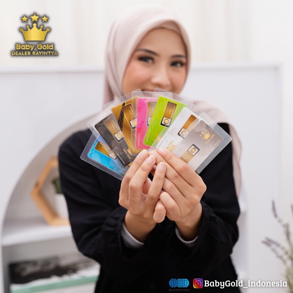 LM EMAS ASLI 24 karat kecil mini batangan 0.002 gram 24 karat Babygold Baby Gold minigram microgram minigold mini gold asli