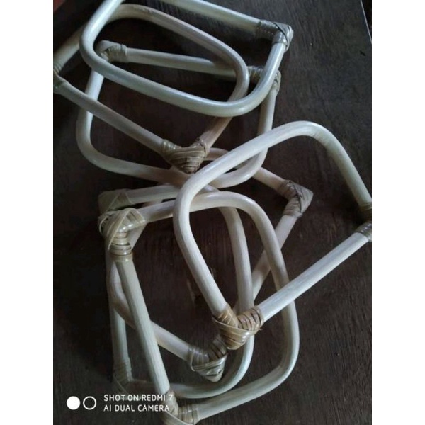 handle rotan untuk tas/pegangan tas rotan