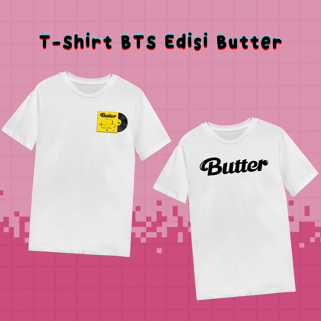 T-Shirt BTS Butter + Freebies