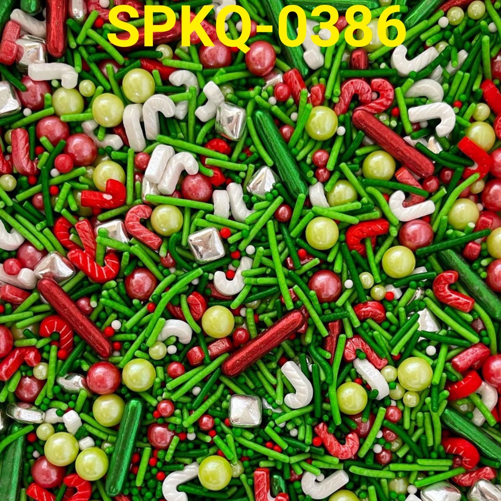 

SPKQ-0386 Sprinkles sprinkel 250gr natal candy cane merah hijau yamama baking grosir murah sprinkles cake dekorasi mutiara trimit decoration story sprinklestory sprinklesstory sprinkle story yamama baking