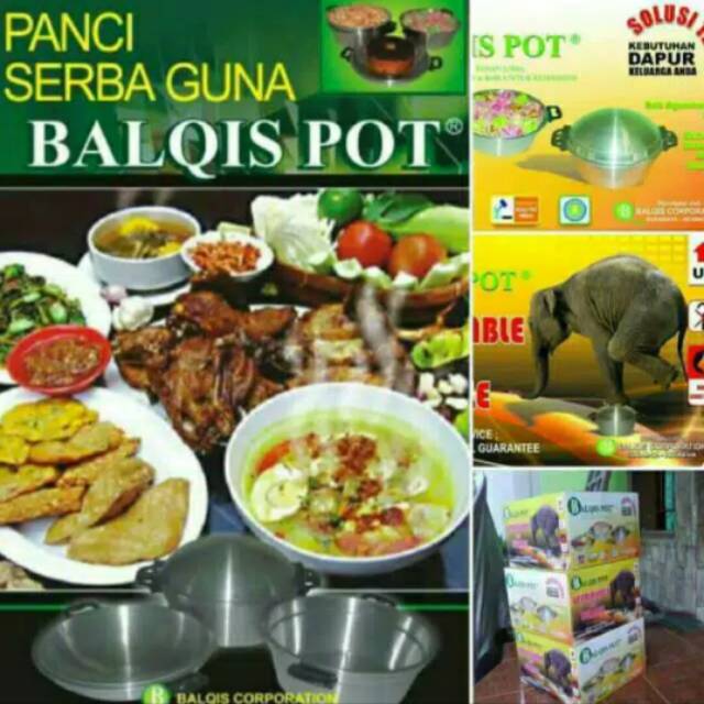 panci serbaguna , panci ajaib ,balqis pot READY stock