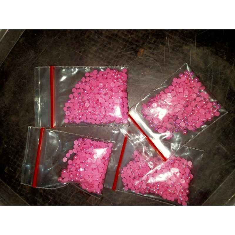 

permata pink ukuran 3 m m