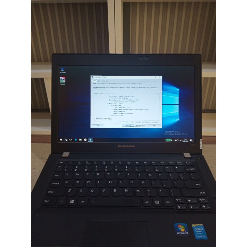 Laptop Thinkpad Lenovo K20-80 Slim 4GB SSD 128Gb Bergaransi