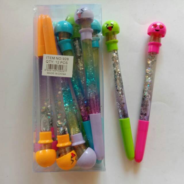 

Gel Spring Doll/ Gel Spring Glitter/ Pen Glitter/ Spring Doll