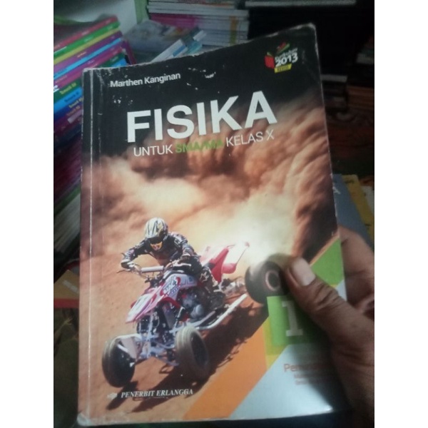 buku Fisika untuk kelas 1 SMA marthen Kanginan