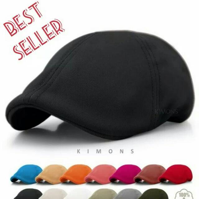 topipet / topi pet dewasa / newsboy cap / pelukis / sutradara