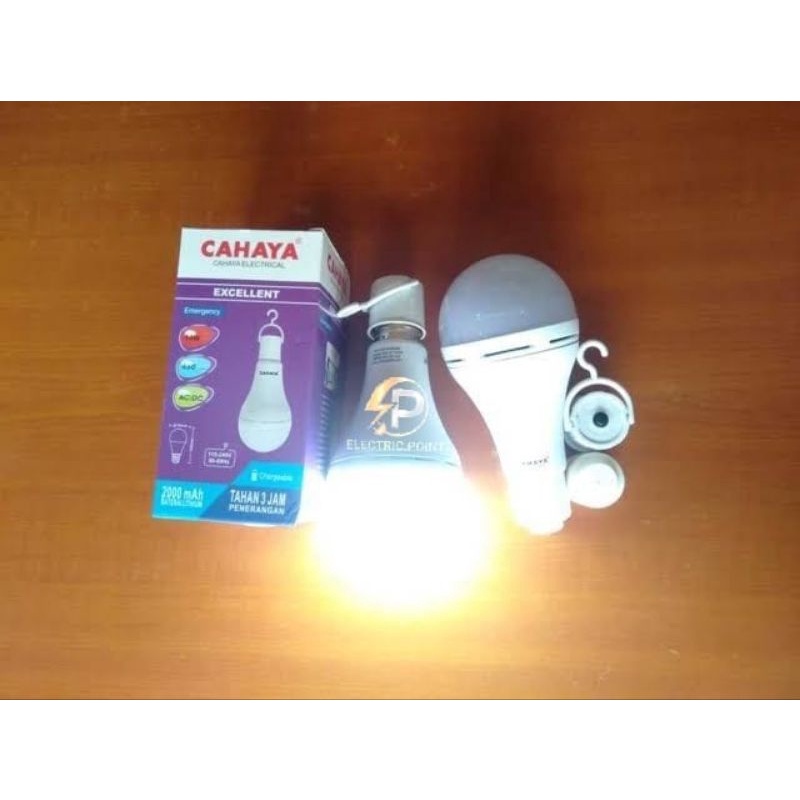 Lampu Emergency Cahaya 10 watt / Lampu Bohlam 10 watt SNI