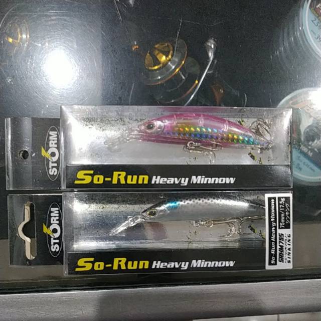 Umpan pancing minnow sinking strom