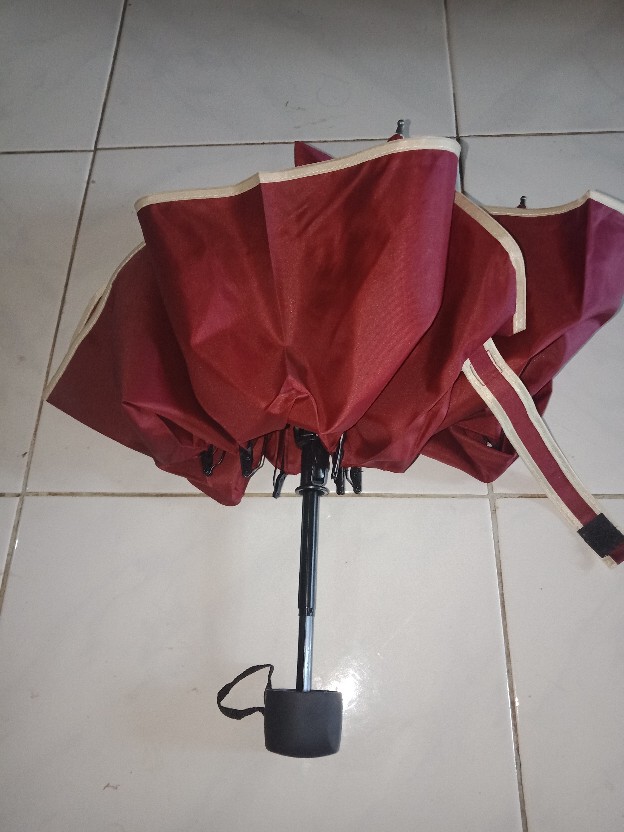 Tabasa Payung Lipat Warna-warni Stabillo Polos