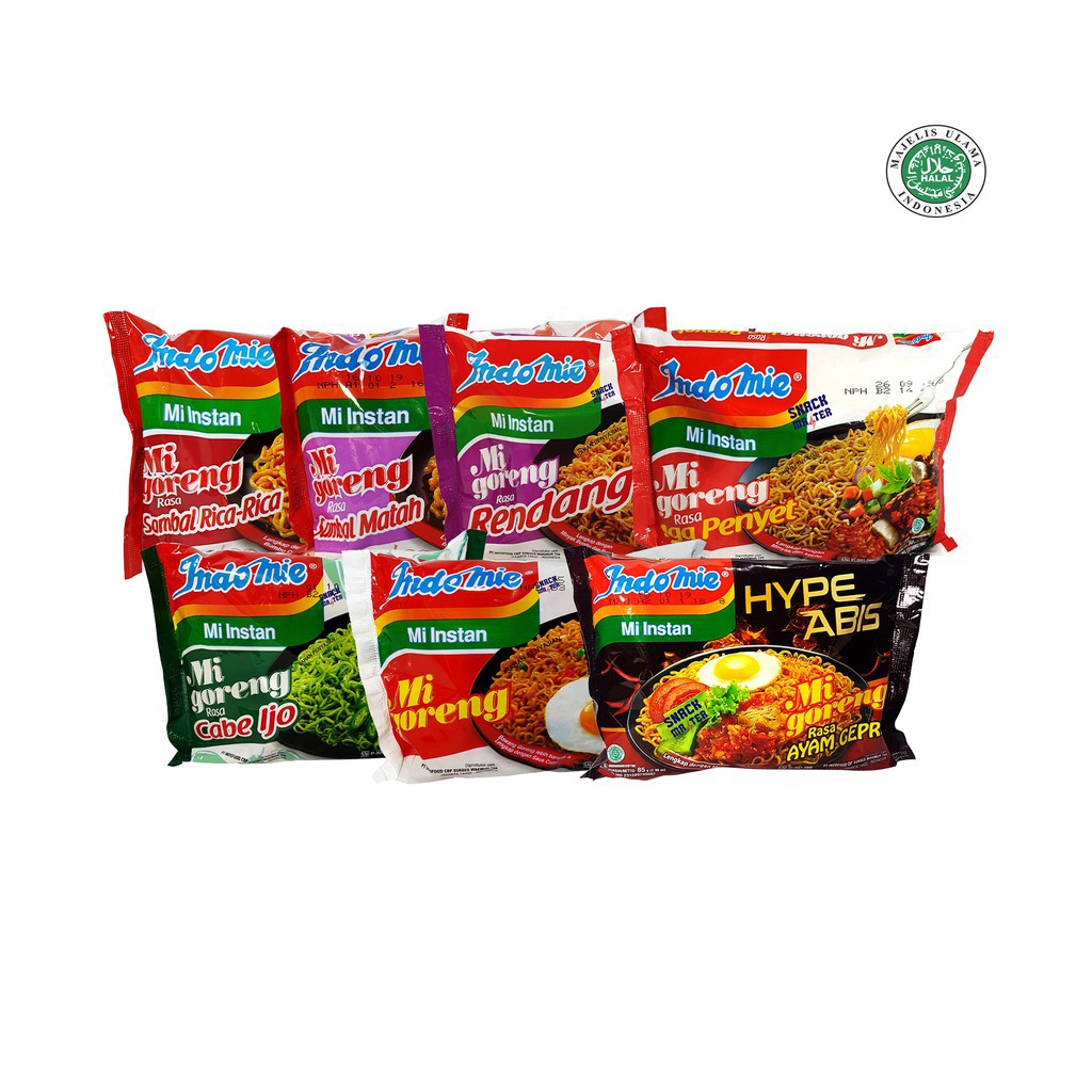 

Paket indomie 5pcs PART 2