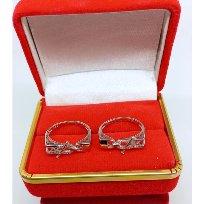 CINCIN PERAK ASLI 925 LAPIS EMAS/CINCIN CART*R MATA/CINCIN ASLI SILVER 925/CINCIN FASHION WANITA