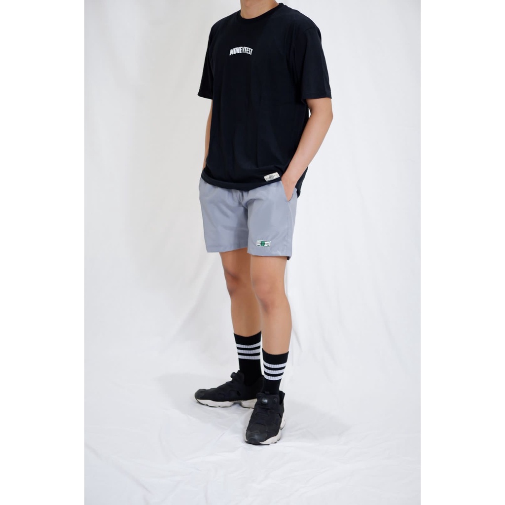 SHORTPANTS MONEYFEST BOARD SHORT CELANA PENDEK KOLOR DISTRO