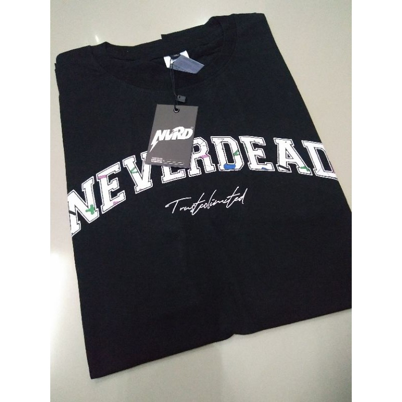 kaos distro oringinal neverdead brand lokal