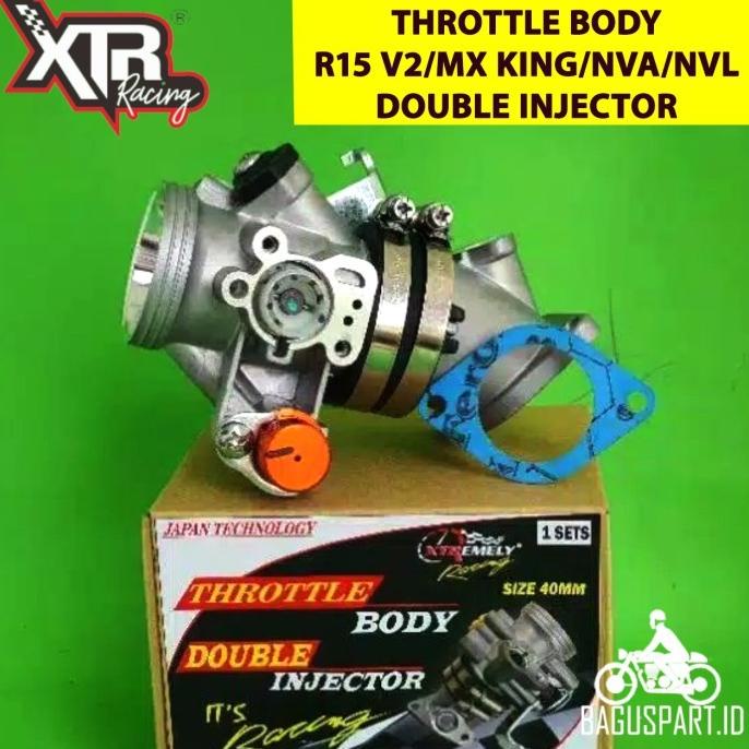 TB DOUBLE INJECTOR MX KING VIXION R15 XABRE 32 33 34 36 38 40 XTR SUM