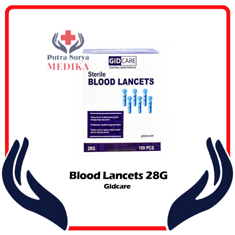 Blood Lancet | Jarum Lancet Gidcare