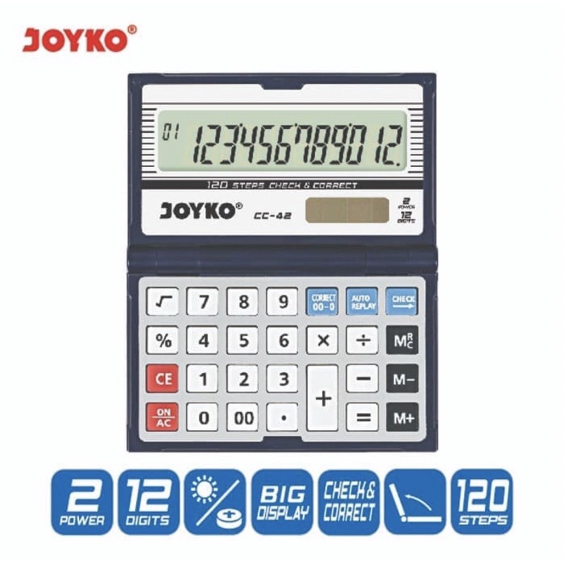

KALKULATOR MEREK JOYKO CC-42 12 DIGITS