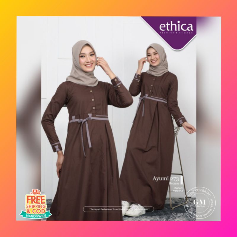 GAMIS Ethica Terbaru Ayumi 273 Browen