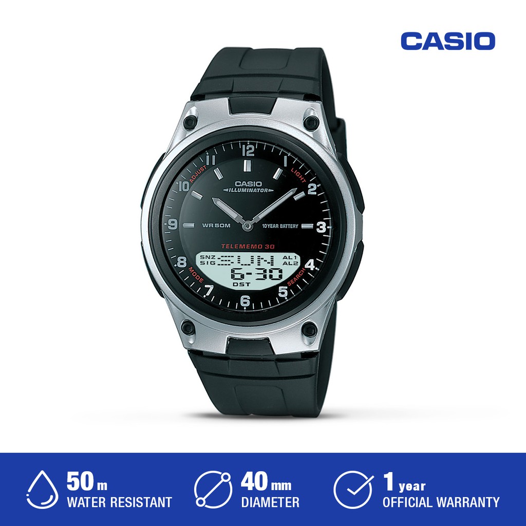 Casio Jam Tangan Pria AW-80-1AVDF