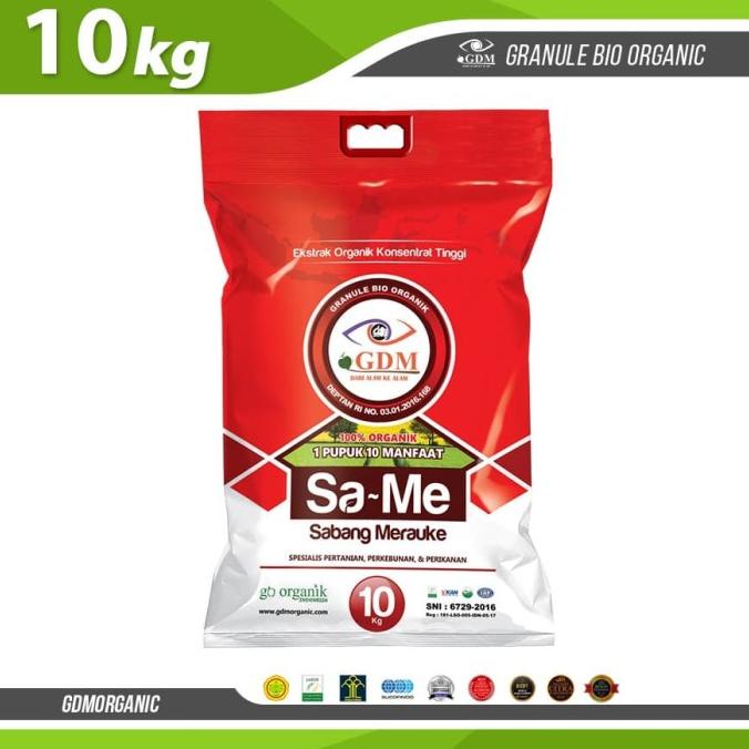 Granule Bio Organik GDM SAME Pupuk Padat Tanaman