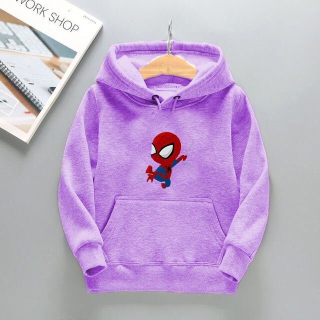 Hoodie anak Spiderman Hoodie anak M-XL