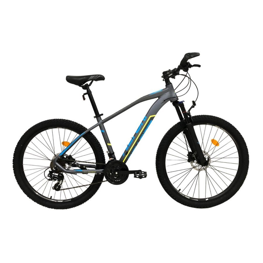 SEPEDA GUNUNG ALTON MTB CHALLENGER 27,5 INCH 24 SPEED HYDROLIC DISK BRAKE GARANSI CICILAN COD SNI-Grey
