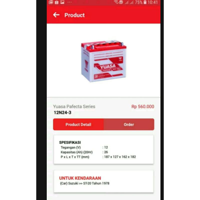 Aki accu 12n24-3 12n24 untuk genset dan lain lain yuasa