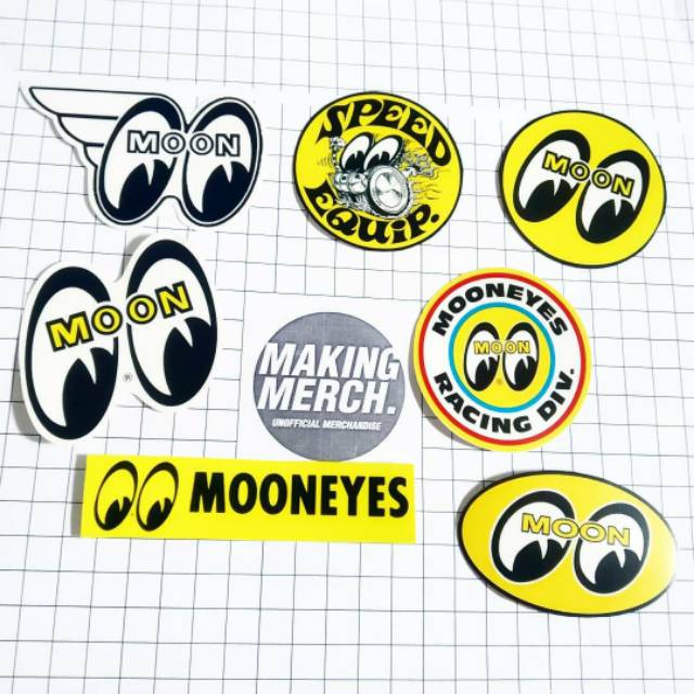

Stiker Mooneyes