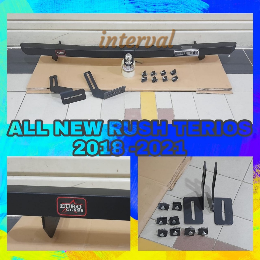 Towing Bar Bumper Belakang Toyota All New Rush Terios 2018 - 2021 Uero Class Towing