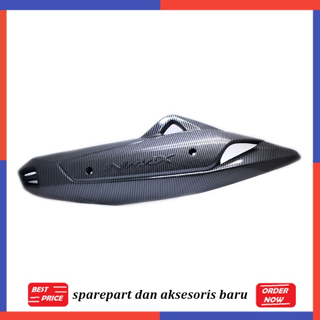 TUTUP PELINDUNG KNALPOT NMAX CARBON NEMORACING AKSESORIS MOTOR