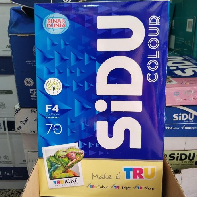 

Kertas F4 70 Gram SIDU Warna KERTAS FOLIO