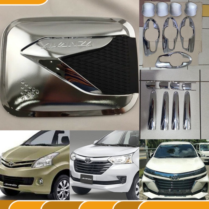 PAKET cover handle PINTU + outer MANGKOK + TUTUP BENSIN All new avanza 2012.2013 2014 2015 2016 2017
