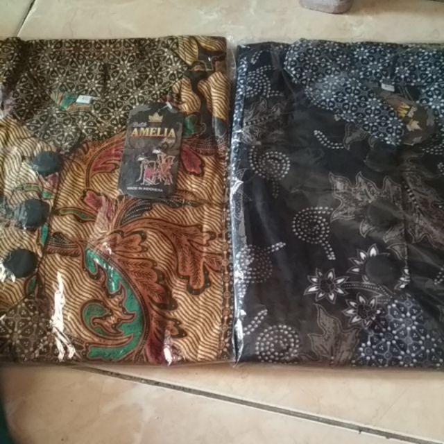 Atasan Batik Dolby Dolbi Dobby Doby Tenun Sutra Tulis Halus Katun Atbm Baron ,sarombit Atasan