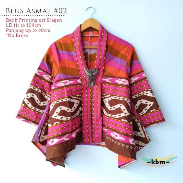 Blus kartini alisha eleanor  asmat ori batik solo batik modern trendy dan kemeja furing best