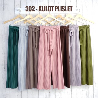  KULOT  PLISKET CELANA  PLISKET 302 PLEATS PANT KULOT  PRISKET 