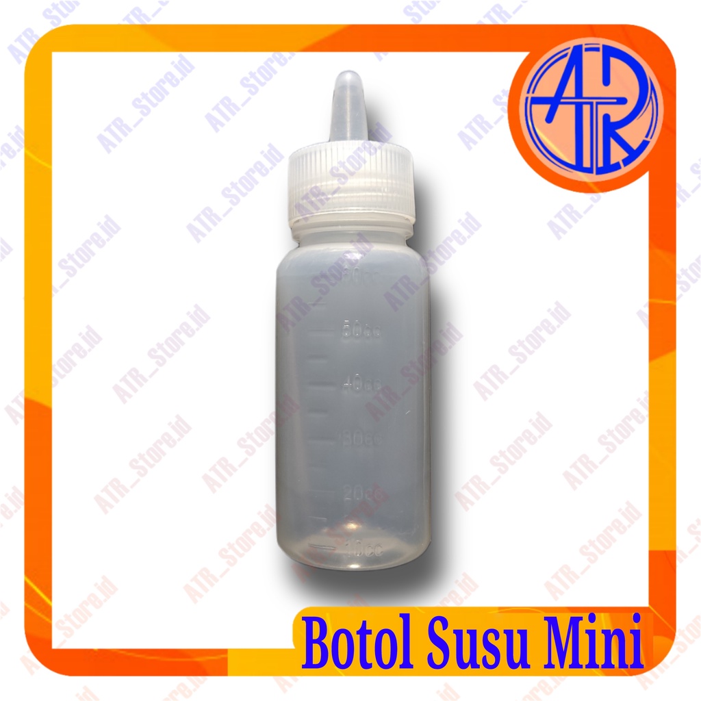 Botol Susu Kucing 60ml | Dot Susu |  Refil Dot - Perlengkapan