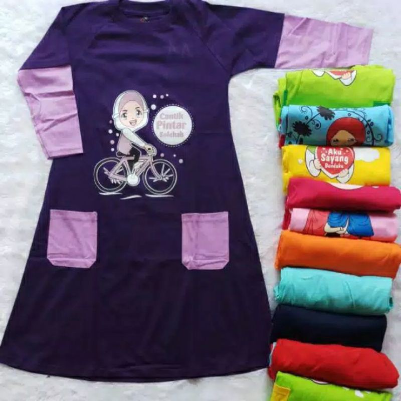 gamis anak muslimah