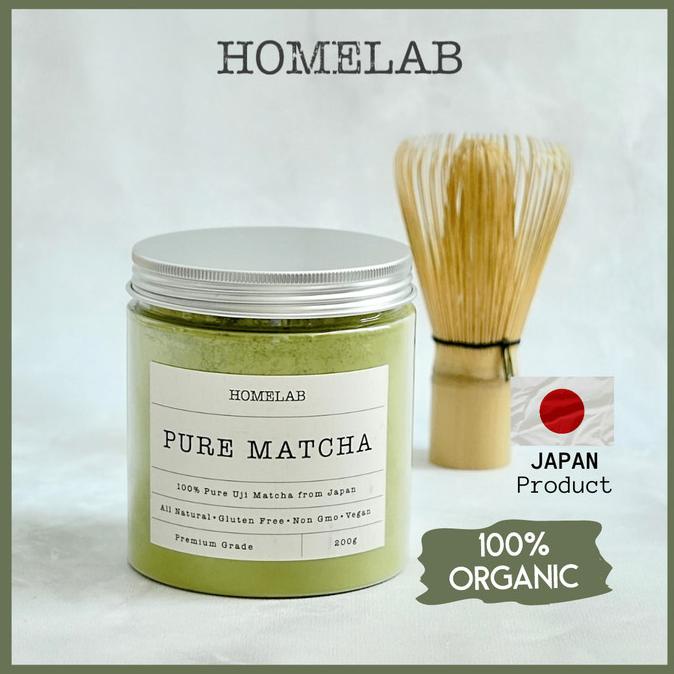 

[ COD ] 100% PURE UJI MATCHA Japan - Bubuk Matcha Premium Grade - 200g HEMAT Kode 1085