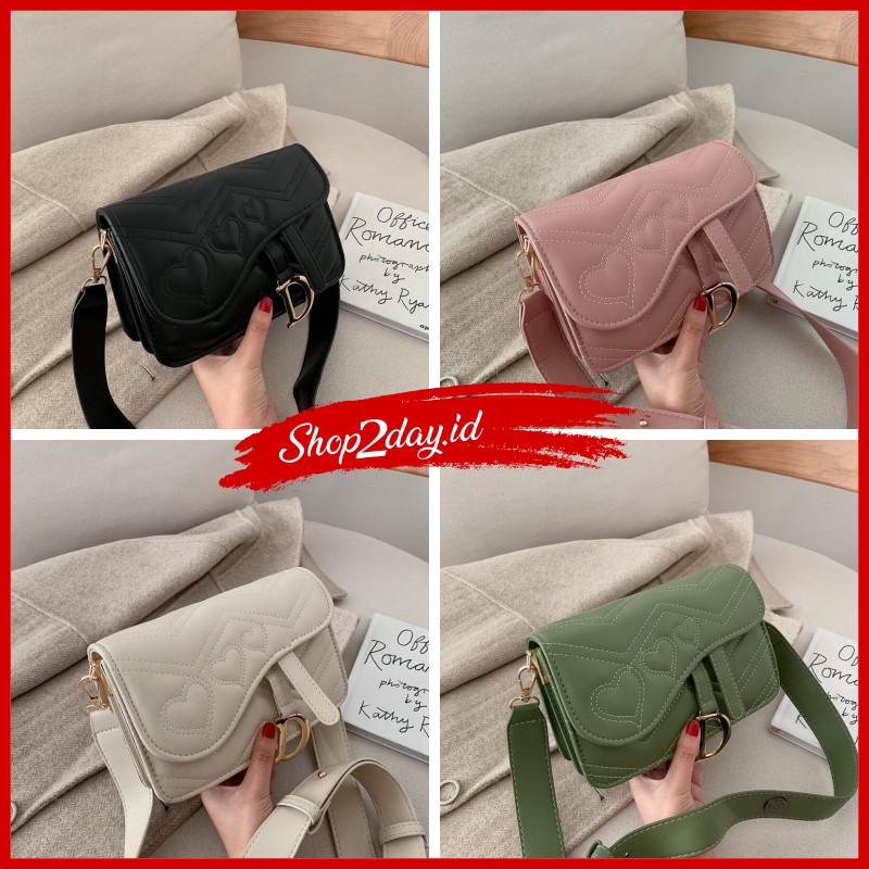 [COD] SE5047 Tas Tangan Selempang Fashion Wanita Grosir Sling Bag Termurah Baru Tas Import Jakarta P