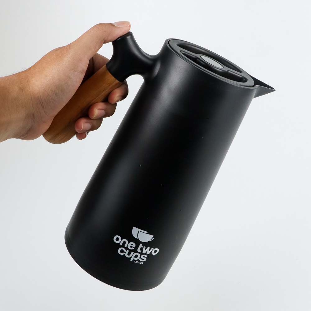 One Two Cups Thermos Teko Pitcher Kopi Teh Thermal Kettle Cup 1000ml - LS-029