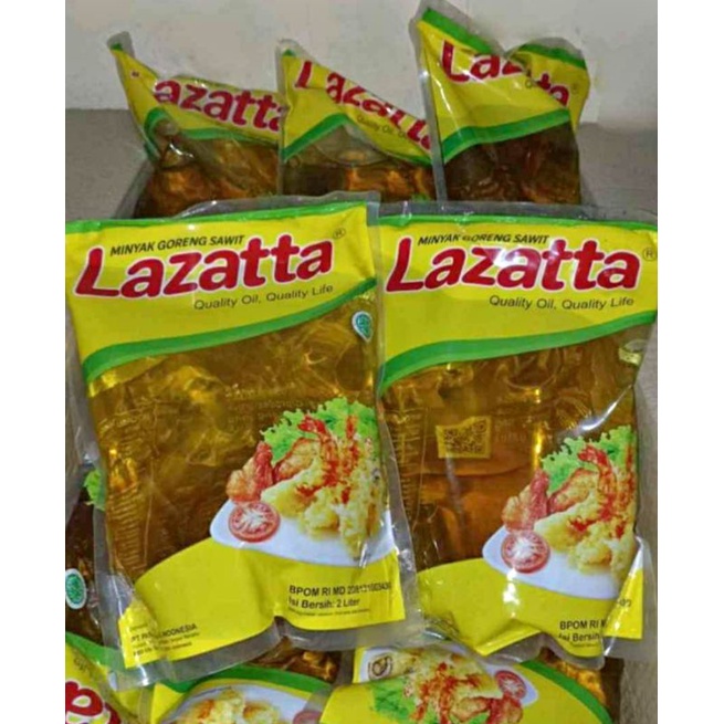 Minyak Goreng Lazatta 2Liter Minyak Lazatta