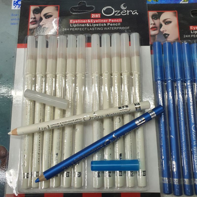 eyeliner &amp; lipliner pensil Ozera